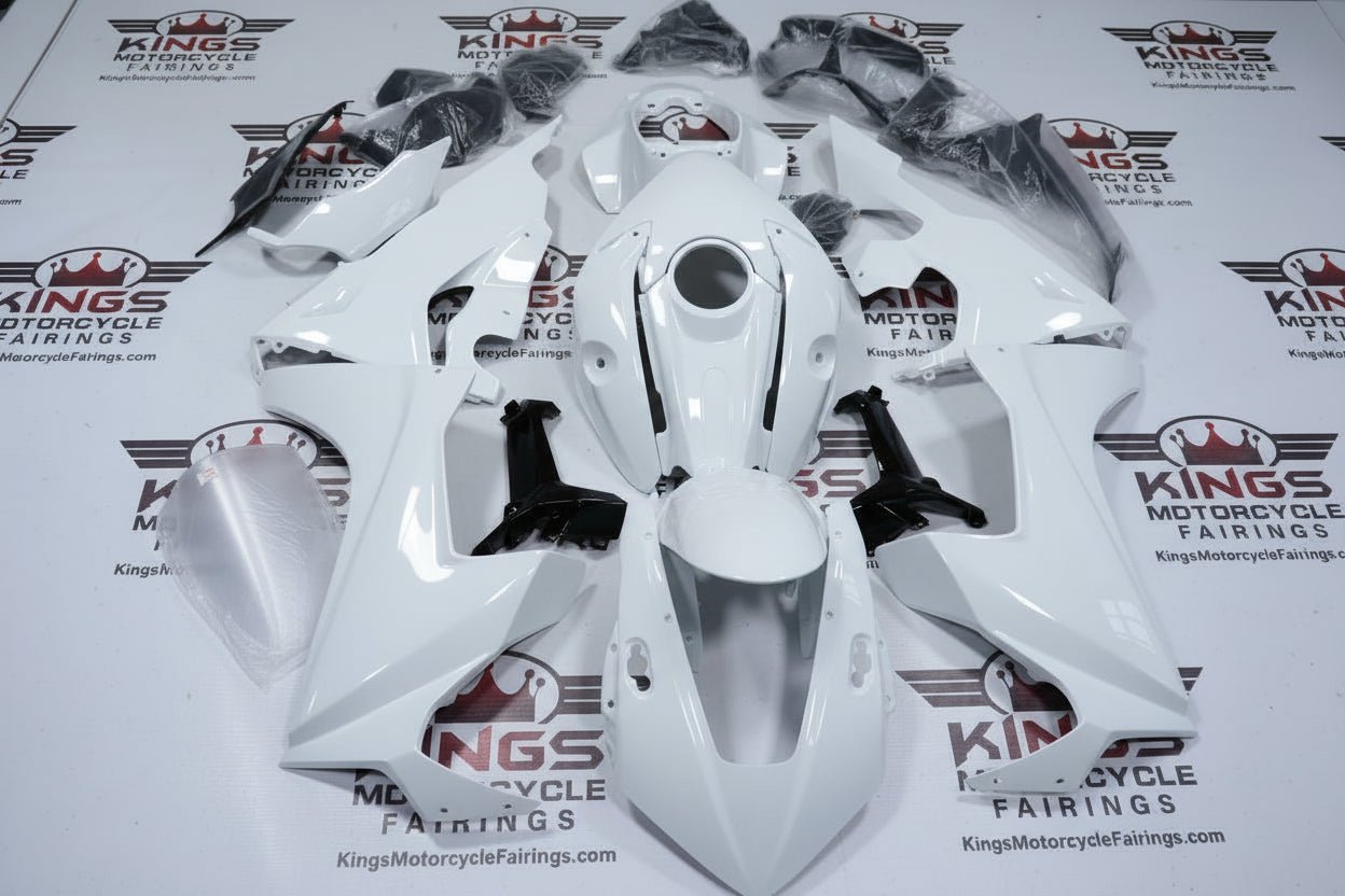 Honda CBR1000RR Fairings (2017-2025) All White at KingsMotorcycleFairings.com