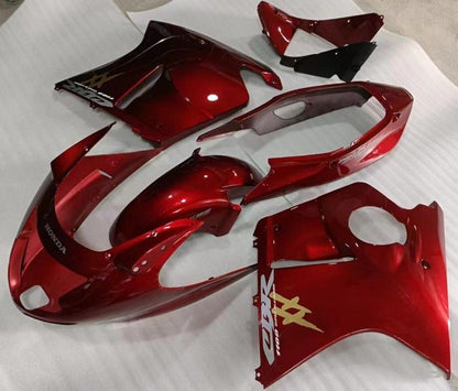 Honda CBR 1100XX Fairings (1996-2007) Candy Red, Gold, Gray at KingsMotorcycleFairings.com