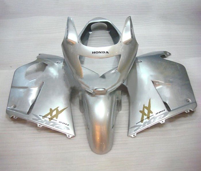 Honda CBR 1100XX Fairings (1996-2007) Silver, Gold at KingsMotorcycleFairings.com