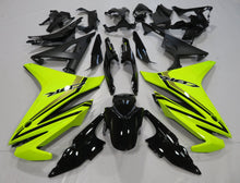 Honda CBR500R Fairings (2013-2015) Neon Yellow, Black from KingsMotorcycleFairings.com