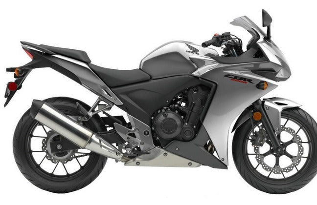 Honda CBR500R Fairings (2013-2015) Silver at KingsMotorcycleFairings.com