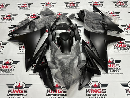 Honda CBR500R Fairings (2016-2018) All Matte Black from KingsMotorcycleFairings.com