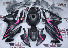 Honda CBR500R Fairings (2016-2018) Matte Black, Pink at KingsMotorcycleFairings.com