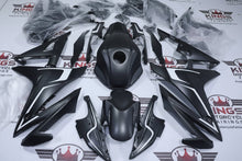 Honda CBR500R Fairings (2016-2018) Matte Black, White at KingsMotorcycleFairings.com