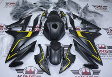 Honda CBR500R Fairings (2016-2018) Matte Black, Yellow at KingsMotorcycleFairings.com