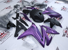 Honda CBR500R Fairings (2016-2018) Matte Purple, Light Purple, Black from KingsMotorcycleFairings.com.