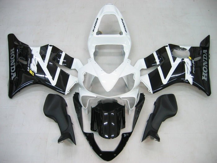 Honda CBR 600 F4i Fairings (2001-2003) White, Black, Gray at KingsMotorcycleFairings.com