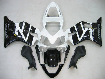Honda CBR 600 F4i Fairings (2001-2003) White, Black, Gray at KingsMotorcycleFairings.com