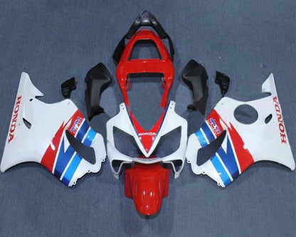 Honda CBR 600 F4i Fairings (2001-2003) White, Red, Double Blue at KingsMotorcycleFairings.com