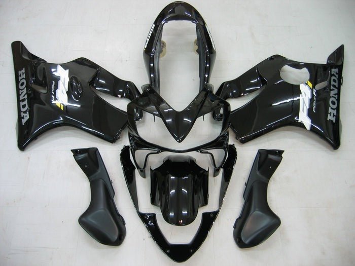 Honda CBR600 F4i Fairings (2004-2007) Black, White, Gray, Yellow at KingsMotorcycleFairings.com