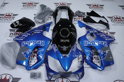 Honda CBR600F4i Fairings (2004-2007) Blue, Black, White, Gray Redbull at KingsMotorcycleFairings.com