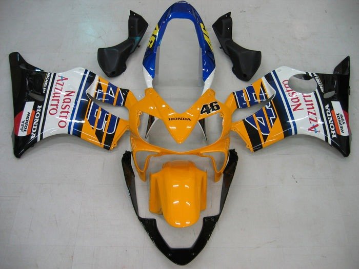 Honda CBR600F4i Fairings (2004-2007) Dark Yellow Nastro Azzurro at KingsMotorcycleFairings.com
