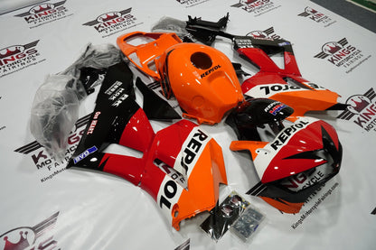 Honda CBR600RR Fairing Kit (2024-2025) Orange Repsol at KingsMotorcycleFairings.com