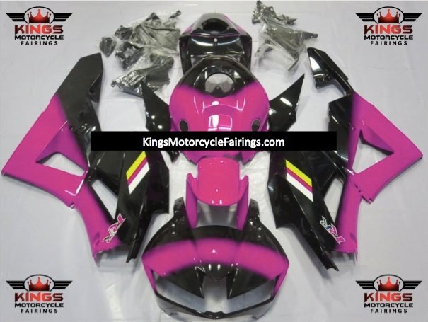 Honda CBR600RR Fairing Kit (2024-2025) Pink, Black Fade at KingsMotorcycleFairings.com