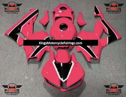 Honda CBR600RR Fairings (2024-2025) Pink, Black, White from KingsMotorcycleFairings.com