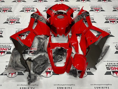 Honda CBR600RR Fairing Kit (2024-2025) Red, Silver at KingsMotorcycleFairings.com