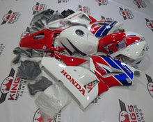 Honda CBR600RR Fairing Kit (2024-2025) White, Blue, Red HRC at KingsMotorcycleFairings.com