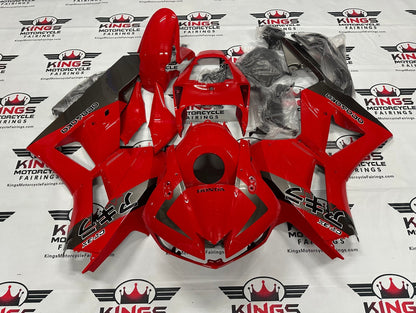 Honda CBR600RR Fairing Kit (2026) Red, Silver at KingsMotorcycleFairings.com