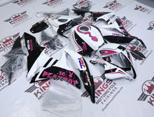 Honda CBR600RR Fairings (2007-2008) Playboy White, Black, Pink from KingsMotorcycleFairings.com