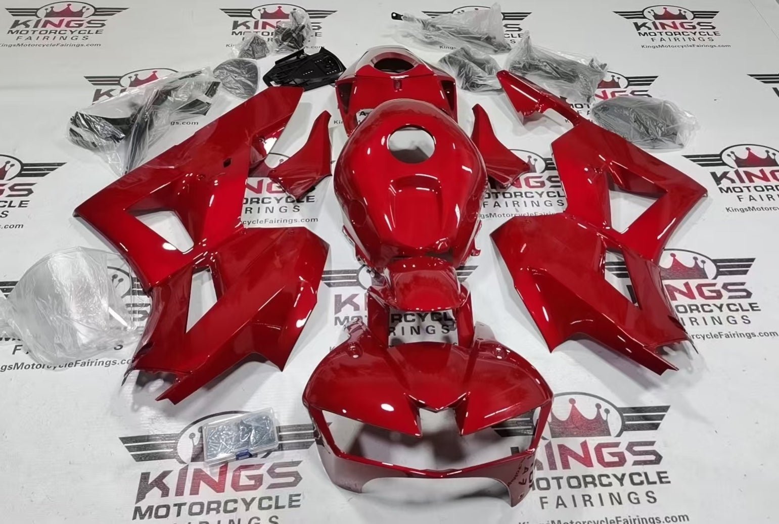 Honda CBR600RR Fairings (2024-2025) Red Candy at KingsMotorcycleFairings.com