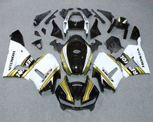 Honda CBR600RR Fairings (2026) Black, Gold, White Repsol at KingsMotorcycleFairings.com
