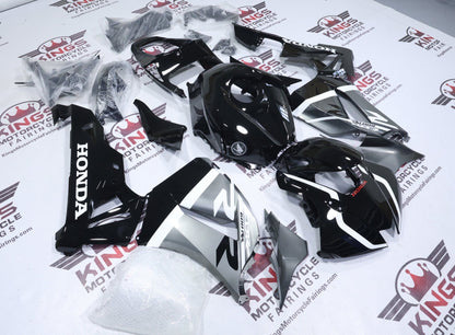 Honda CBR600RR Fairings (2026) Black, Gray, White at KingsMotorcycleFairings.com