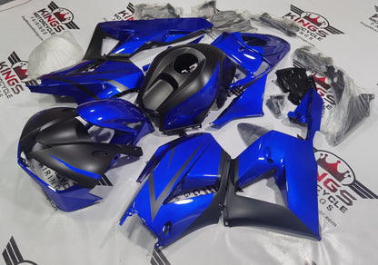 Honda CBR600RR Fairings (2026) Blue, Matte Black from KingsMotorcycleFairings.com