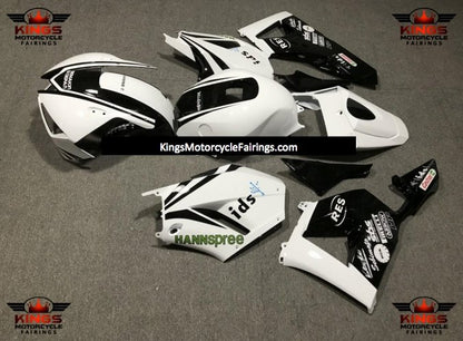 Honda CBR600RR Fairings (2026) White, Black HANNspree from KingsMotorcycleFairings.com