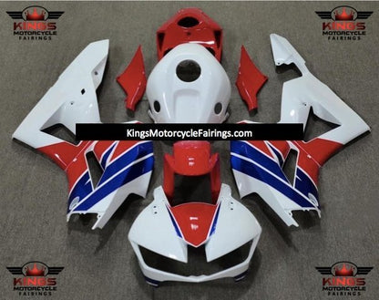 Honda CBR600RR Fairings (2026) White, Red, Blue at KingsMotorcycleFairings.com