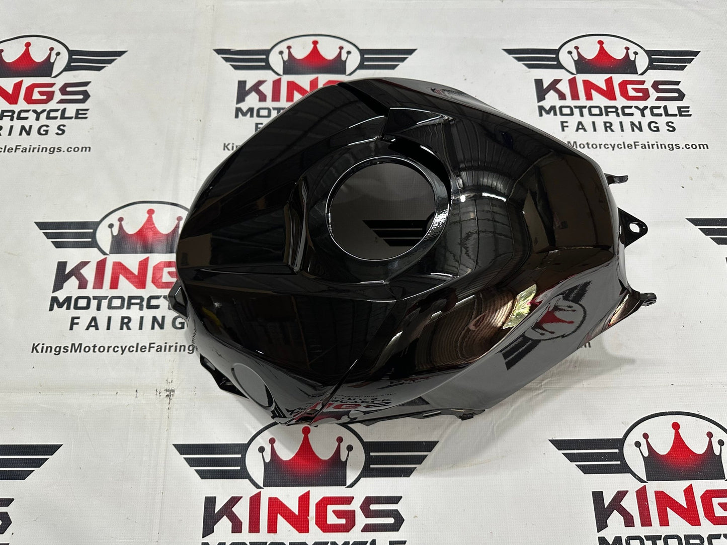 Honda CBR600RR Tank Cover Fairing (2026) Black, Red at KingsMotorcycleFairings.com