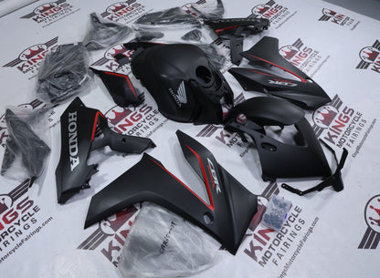 Honda CBR650R Fairing Set (2024-2025) Matte Black from KingsMotorcycleFairings.com