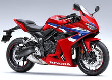 Honda CBR650R Fairing Set (2024-2025) Red, White, Dual Blue from KingsMotorcycleFairings.com
