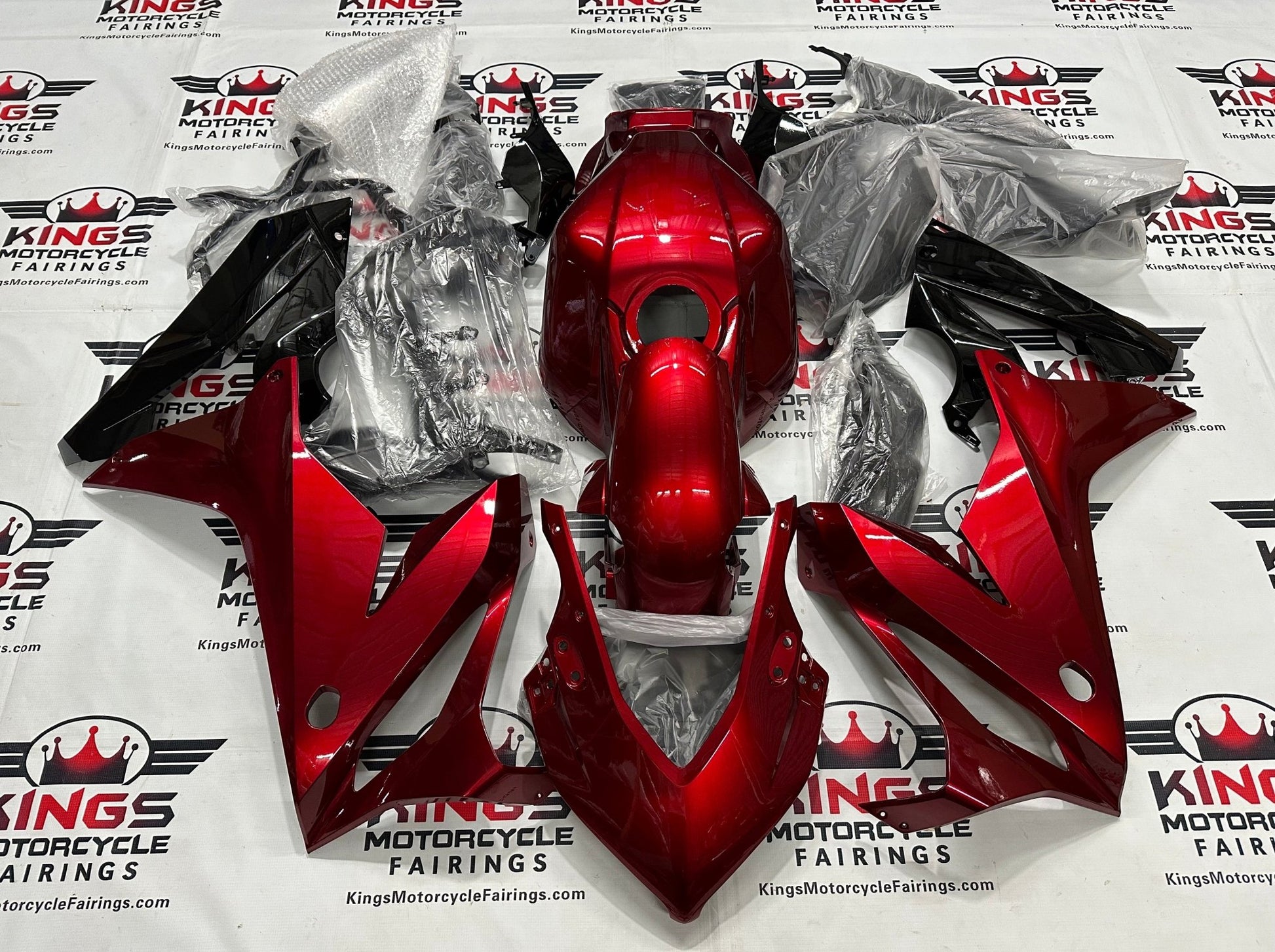 Honda CBR650R Fairings (2019-2020) Candy Apple Red at KingsMotorcycleFairings.com
