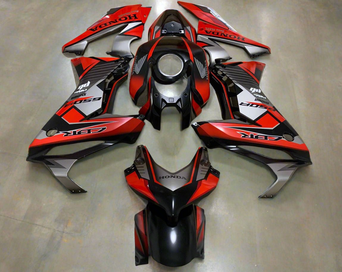 Honda CBR650R Fairing set (2021-2023) Matte Red, Black, Gray, White at KingsMotorcycleFairings.com