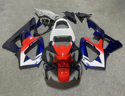Honda CBR900RR 929 Fairings (2000-2001) Dark Blue, White, Red at KingsMotorcycleFairings.com