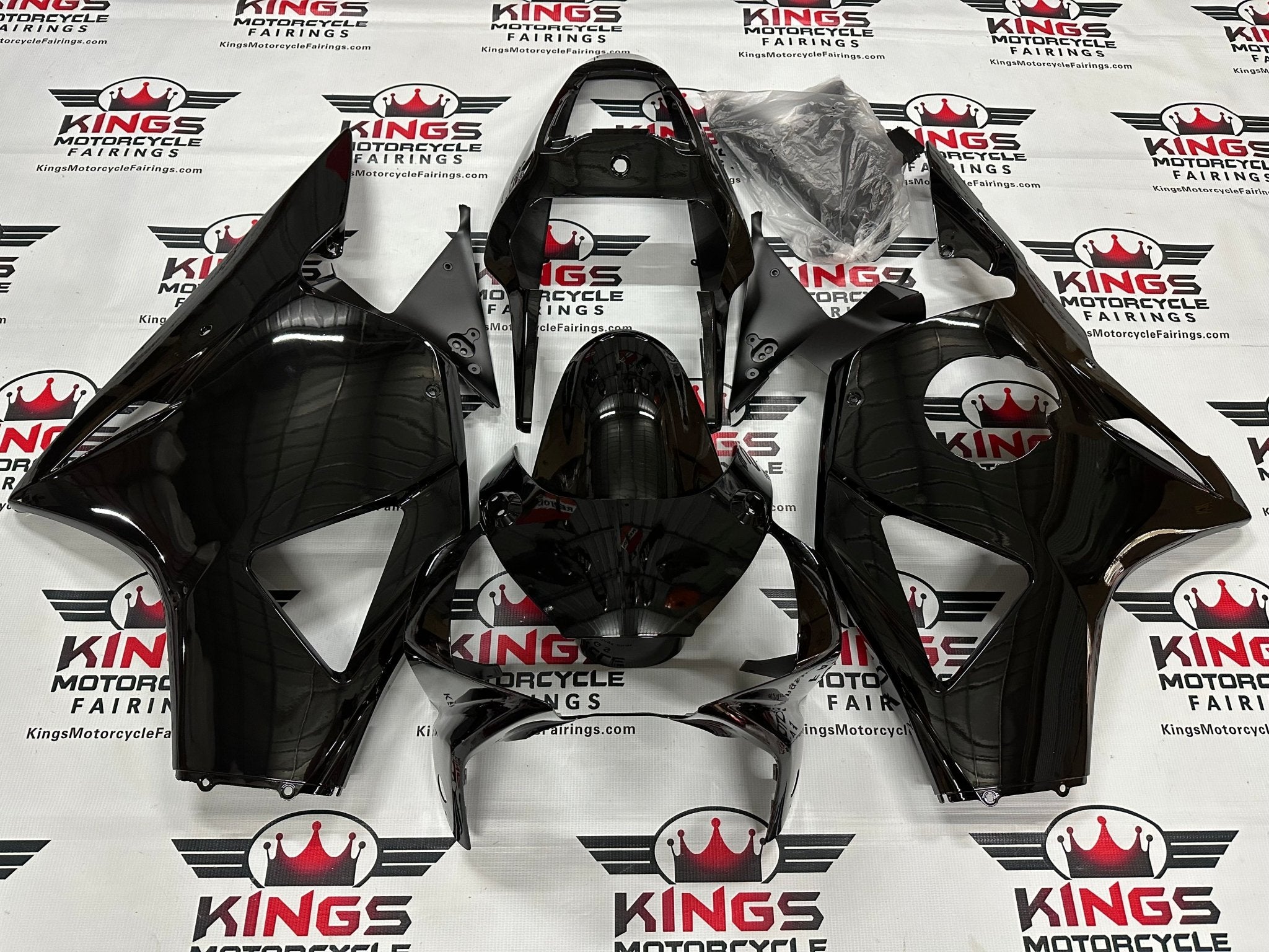 Honda CBR900RR Fairings (2002-2003) Black at KingsMotorcycleFairings.com