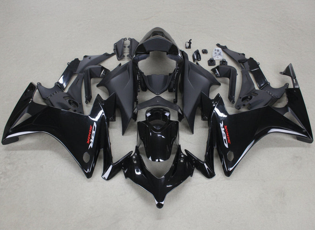 Honda CBR500R Fairing Kit (2022-2023) Black, White, Red at KingsMotorcycleFairings.com