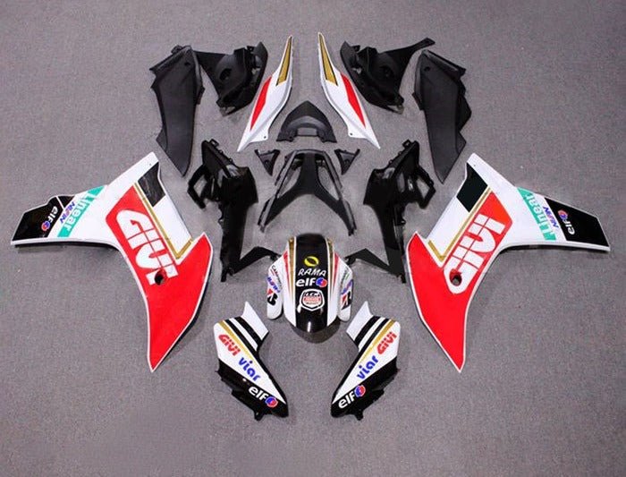 Honda CBR600F Fairings (2011-2013) Red, White, Black, Givi from KingsMotorcycleFairings.com