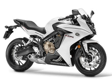 Honda CBR650F Fairings (2017-2018) White, Black at KingsMotorcycleFairings.com