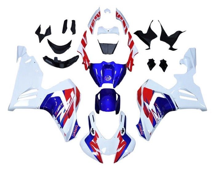 Honda CBR 1000RR-R Fairings (2020-2023) White, Red, Blue HRC at KingsMotorcycleFairings.com