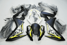 Honda CBR 650F (2017-2018) Matte Black, Yellow, Silver Fairings at KingsMotorcycleFairings.com