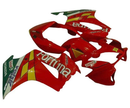 Honda VFR 800 Fairings (2002-2013) Red Fortuna at KingsMotorcycleFairings.com