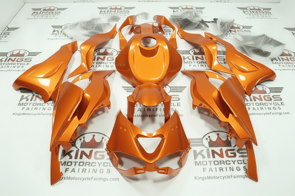 KAWASAKI ZX6R 636 Fairings (2024-2025) Orange at KingsMotorcycleFairings.com