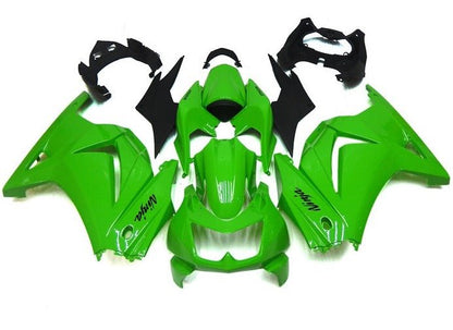 Kawasaki Ninja 250R Fairing set (2008-2013) Green Original at KingsMotorcycleFairings.com