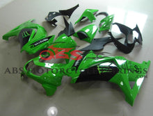 Kawasaki Ninja 250R Fairing set (2008-2013) Green, Black, Monster Energy at KingsMotorcycleFairings.com