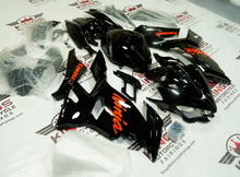 Kawasaki Ninja 400 Fairings (2018-2023) Black Gloss, Red at KingsMotorcycleFairings.com