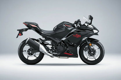 Kawasaki Ninja 500 Fairings (2024-2025) Black, Green, White from KingsMotorcycleFairings.com
