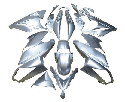 Kawasaki Ninja 650 Fairings (2009-2011) Silver at KingsMotorcycleFairings.com
