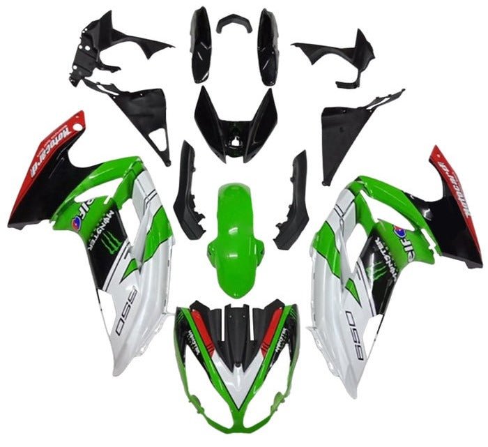 Kawasaki Ninja 650 Fairings (2012-2016) White, Green, Black, Red at KingsMotorcycleFairings.com