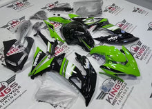 Kawasaki Ninja 650 Fairings (2017-2019) Green, Black, White, Gray at KingsMotorcycleFairings.com